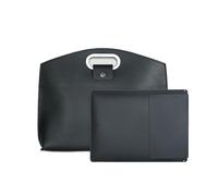 TIMIFUN Borse tote per laptop da donna, borsa a mano da donna, impermeabile e resistente all'usura, grande capacità, perfetta per ufficio, lavoro e viaggi d'affari (Black)