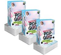 TIMIFUN Quiz Pop Lyrics Pop Quiz Edizione Anni '90 e 2000, Gioco a Quiz Musicale Divertente e Nostalgico, Divertente Gioco di Indovinelli sulla Cultura Pop per Adolescenti e Adulti per Amici (3PCS)