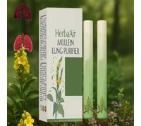 Timilk Herbaair - Purificatore polmonare di verbasco, purificatore polmonare Timilk Herbaair, estratto di foglie di verbasco per polmoni, inalatore di erbe per la pulizia dei polmoni, diffusore di