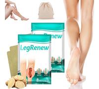 Timilk Legrenew Varicose Veins Patch, Nourishing Leg Patches for Discomfort Relief & Skin Nourishment, Peel-and-Stick Design for Tired, Heavy Legs (2 Pcs)