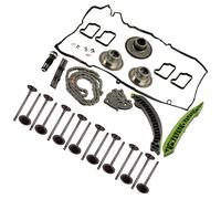 Timing Chain Kit+ Inlet Outlet Valves For Mercedes Class C E W203 W204 W212 SLK
