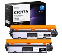 Timink 2 Pack 17A CF217A Toner, compatibile per HP 17A CF217A per HP Laserjet Pro MFP M130nw Toner per Laserjet Pro MFP M130FW M130A M130FN M130NW M102W M102A (2 Nero)