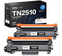 Timink TN-2510 TONER ad alta capacità compatibile per Brother TN2510 per MFC-L2800DW MFC-L2835DW HL-L2445DW HL-L2400DWE DCP-L2660DW DCP-L2620DW stampante laser (2 NERO, 1200 pagine per toner)