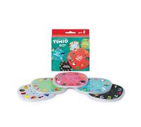 TIMIO Disc Set #2: 5 dischi audio per il Lettore TIMIO | Impara i numeri, 96 filastrocche Vol. 2, Animali marini, Forme, Frutti | 8 lingue incluse | 2 a 6 anni