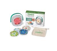 TIMIO Starter Kit: The screen-free, interactive educational Audio & Learning Toy from 2 years on with 5 Discs + 8 languages DE/EN/FR/ES/IT/NL/CN/PT
