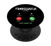 Timisoara chiama e devo andare in Romania in viaggio PopSockets PopGrip Adesivo