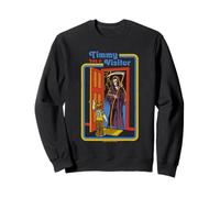 Timmy Grim Reaper Sarcastic Retro Vintage Funny Adult Humor Felpa