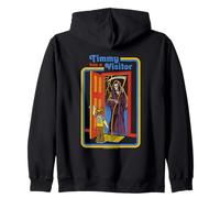 Timmy Grim Reaper Sarcastic Retro Vintage Funny Adult Humor Felpa con Cappuccio