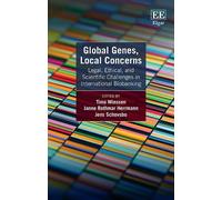 Timo Minssen Global Genes, Local Concerns (Copertina rigida)