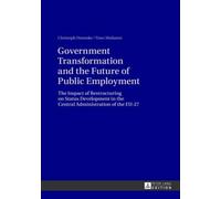 Timo Moilanen C Government Transformation and the Future of P (Copertina rigida)