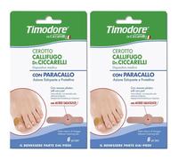 Timodore® Cerotto Callifugo con Paracallo 2x6 pz Cerotto