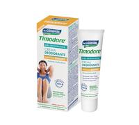 Timodore, Crema Deodorante Zenzero 48h, Ideale da Utilizzare in Casi di Ipersudorazione e Bromidrosi, Efficace 48 h, Protezione Antibatterica, 100% Made in Italy, Dermatologicamente Testato, 50 ml