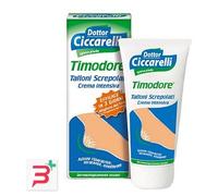 Timodore, Talloni Screpolati, Crema Intensiva ad Azione Riparatrice, Emolliente e Idratante, Ripara Efficacemente la Cute Secca dei Talloni, 100% Made in Italy, Dermatologicamente Testato, 75 ml