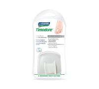 Timodore RADDRIZZA ALLUCE IN GEL DI SILICONE BIANCO SEMITRASPARENTE SREGAMENTO FRA IL PRIMO E IL SECONDO DITO IGIENEPIEDE 1 PEZZO