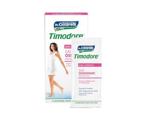Timodore, Sali Ossigenati, Mix di Sali e Olii Essenziali per Gambe e Piedi Stanchi, Donano una Rinnovata Morbidezza e Freschezza, 100% Made in Italy, Dermatologicamente Testato, 400 gr