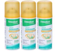 Timodore Spray Deodorante Zenzero 3x150 ml Spray