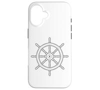 Timone Nautico Volante Vintage Maritime Custodia per iPhone 16