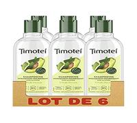 Timotei Shampoo da donna altamente nutriente con olio di avocado, nutrimento e cura, super asciutto/distrutto, senza silicone - confezione da 6 x 300 ml