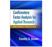 Timothy A. Brow Confirmatory Factor Analysis for Applied Rese (Copertina rigida)