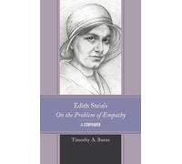 Timothy A. Burns Edith Stein's On the Problem of Empathy (Copertina rigida)