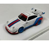 Timothy and Pierre Porsche 911 RWB 993 Martini 1/64 Resin Coupé Bianco 64-143