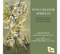 John Lambert Veni Creator Spiritus: Works for Organ By John Lambert and His (CD)