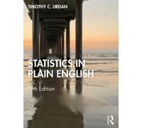 Timothy C. Urdan Statistics in Plain English (Tascabile)