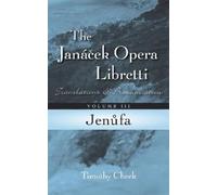 Timothy Cheek Jenufa (Copertina rigida) Janácek Opera Libretti Series