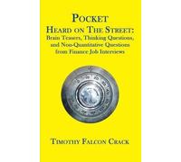 Timothy Falcon Crack Pocket Heard on the Street (Tascabile)