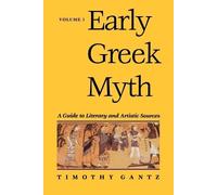 Timothy Gantz Early Greek Myth (Tascabile)