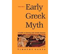 Timothy Gantz Early Greek Myth (Tascabile)