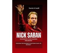 Timothy H Caudill Nick Saban (Tascabile)