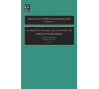 Timothy J. Gron Improving School Accountability - Check-Ups o (Copertina rigida)