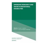 Timothy J. Land Emerging Research and Issues in Behavioral Di (Copertina rigida)