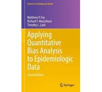 Timothy L. Lash Matthew P. Applying Quantitative Bias Analys (Copertina rigida)
