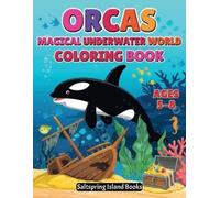 Timothy Middleditch ORCAS Magical Underwater World Coloring Book (Tascabile)