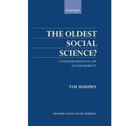 Timothy Murphy The Oldest Social Science? (Copertina rigida)