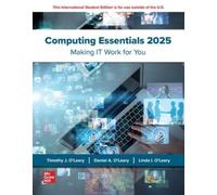 Timothy O'Leary Linda O'Leary Dani Computing Essentials 2025: 2024 R (Tascabile)
