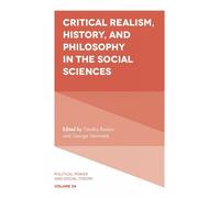 Timothy Rutzou Critical Realism, History, and Philosophy in t (Copertina rigida)