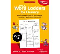 Timothy V. Rasinski Ages 7-8 (Tascabile) Daily Word Ladders for Fluency