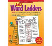 Timothy V Rasinski Daily Word Ladders: Grades 2-3 (Tascabile) Daily Word Ladders