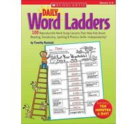 Timothy V Rasinski Daily Word Ladders: Grades 4-6 (Tascabile) Daily Word Ladders