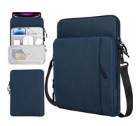 TiMOVO 13 Pollici Custodia per Tablet con Tracolla per iPad Air 13", iPad PRO 13", iPad PRO 12.9", Galaxy Tab S9+/S9 Plus/S10+/S10 Plus/S9 Fe+/S9 Fe Plus 12.4", Remarkable Paper PRO 11.8", Indaco