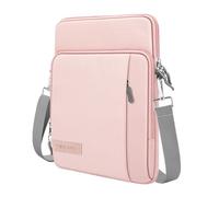 TiMOVO 13 Pollici Custodia per Tablet con Tracolla per iPad Air 13", iPad Pro 13"/ Pro 12.9", Surface Pro 12, Galaxy Tab S10 Plus/S10 FE+/S10 FE Plus, Remarkable Paper Pro 11.8", Rosa
