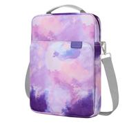 TiMOVO 13 Pollici Custodia Tablet con Tracolla, Viola di Acquerello | Compatibile con iPad Air 13", iPad Pro 13"/12.9", Surface Pro 12, Galaxy Tab S10 Plus/FE+, Remarkable Paper Pro 11,8"