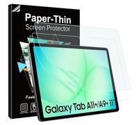 TiMOVO 2 Pezzi Pellicole Protettive in Carta per Samsung Galaxy Tab A11 Plus/A9 Plus (2025/2023), Anti Abbagliamento Pet Pellicola Protettiva per Tablet Galaxy Tab A11+/A9+ 11 Pollici