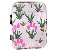 TiMOVO 6-7" Custodia per Nuovo Kindle Paperwhite/Colorsoft Signature Edition, Custodia Protettiva Sacchetto per Kindle E-Reader/Oasis e Dispositivi Kobo, Tulipano