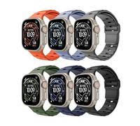 TiMOVO 6 Pezzi Cinturini Compatibili con Apple Watch Ultra 3/2/1 49mm