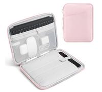 TiMOVO 9-11" Custodia per Tablet, Compatibile con iPad 11" A16 2025, iPad 10,9"/10,2"| Air 11", Galaxy Tab A9+ / A11 Plus 11", Borsa Protettiva con Tasche, Rosa