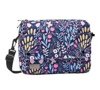 TiMOVO 9-11" Custodia per Tablet con Tracolla per iPad 10a Gen. 10.9", iPad 9a/8a/7a Gen. 10.2", iPad Air 11/Air 5a/4a Gen. 10.9", Galaxy Tab A9+/A9 Plus 11", Fiore Colorato